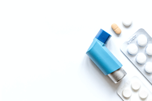 pill packs and an inhaler for FDA-focused research
